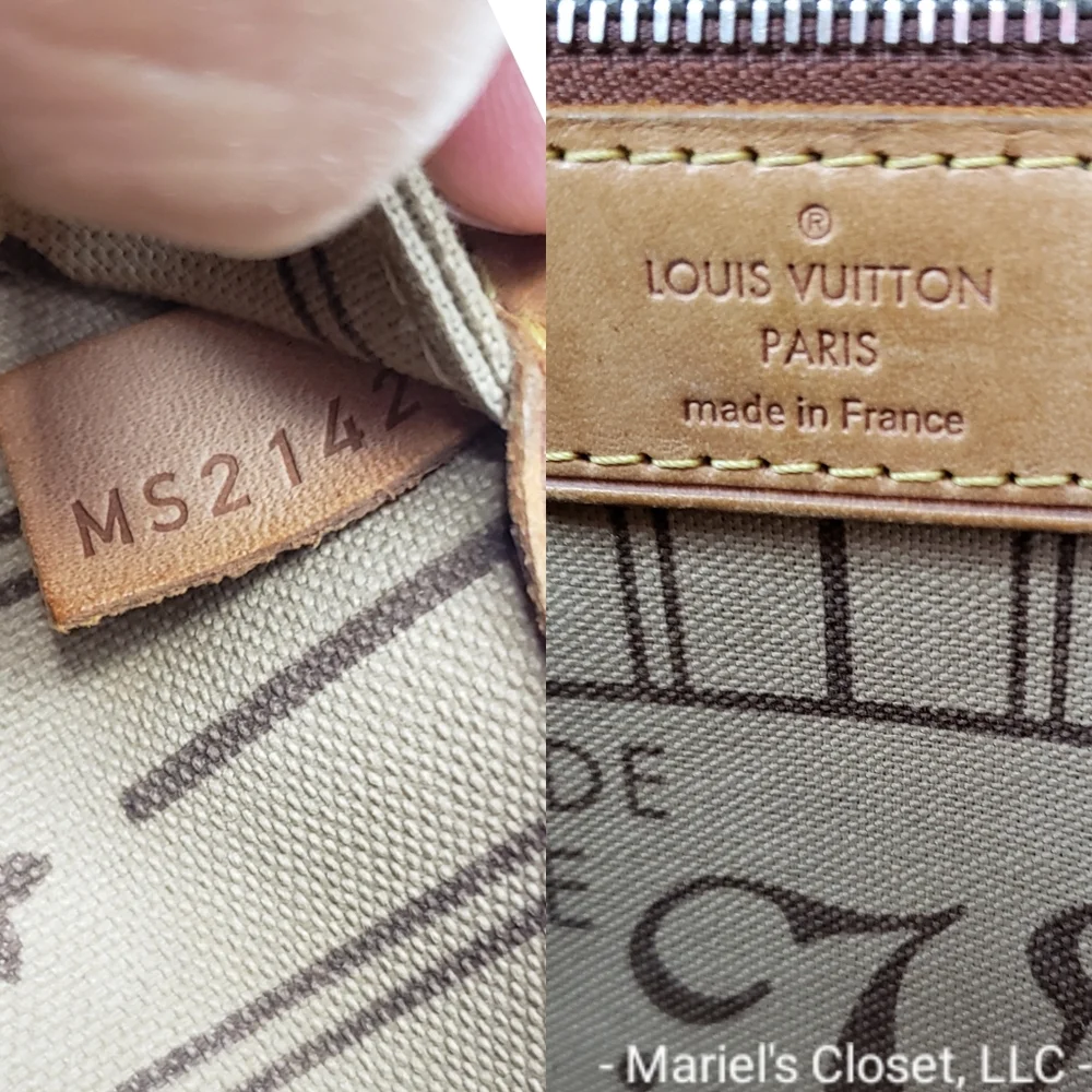 Authentic Louis Vuitton Neverfull MM #2646M - Picture 2 of 9